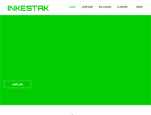 Tablet Screenshot of inkestak.com